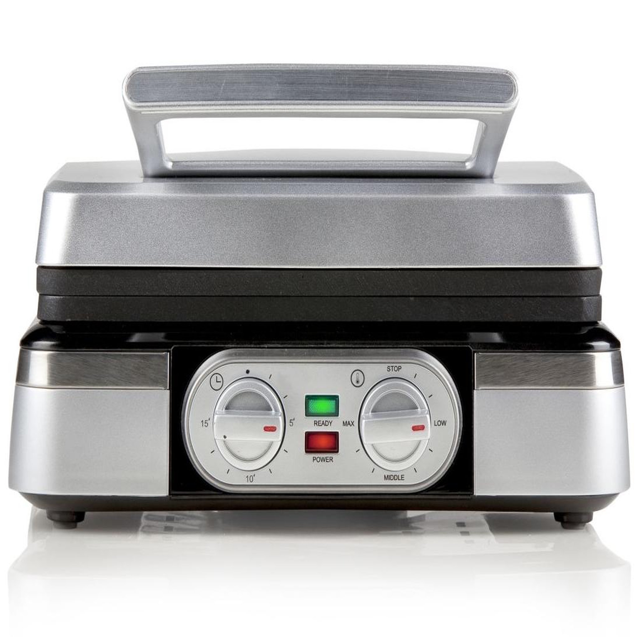 Voir la diapositive 2 : Domo Gaufrier 1400w inox - do9149w
