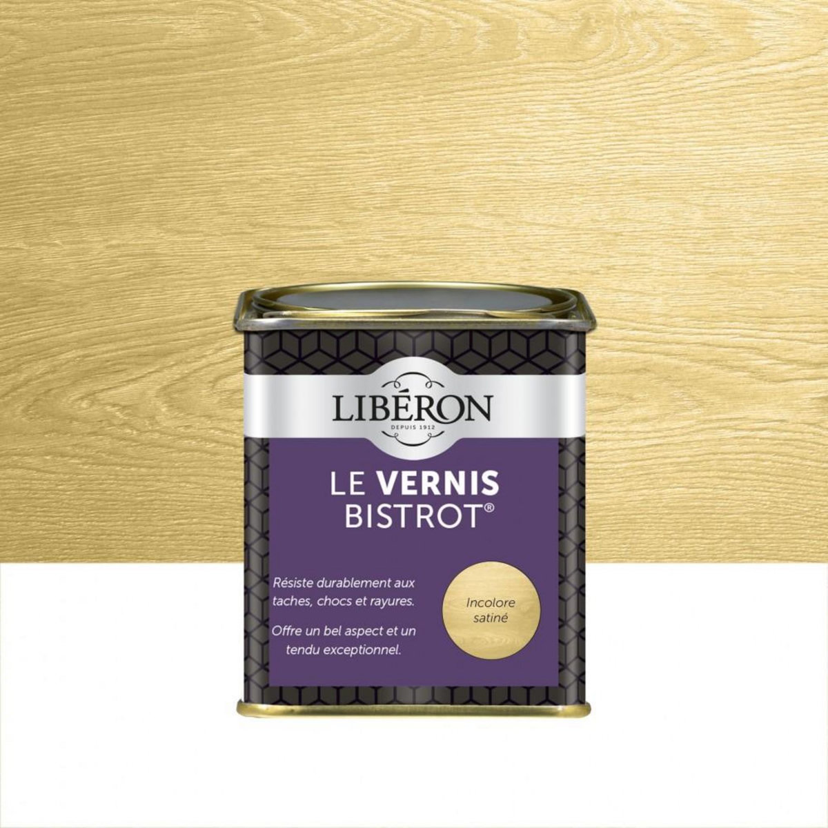 Liberon Vernis meuble et objet Bistrot® LIBERON, incolore satiné, 0.25l