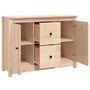 Voir la diapositive 5 : VIDAXL Buffet 100x35x74 cm Bois massif de pin