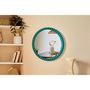 Voir la diapositive 2 : ATMOSPHERA Miroir rond MALA - Diam 60 cm - Vert