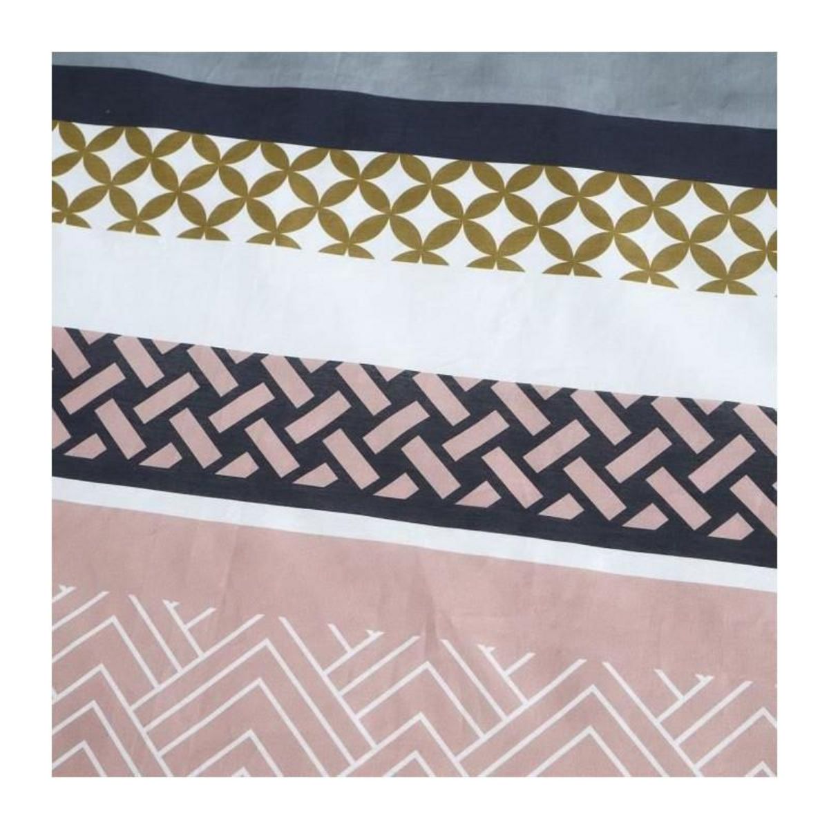 Today Parure de lit 2 personnes - TODAY - Sunshine 15.9 - 220 x 240 cm - 100% Coton imprimé