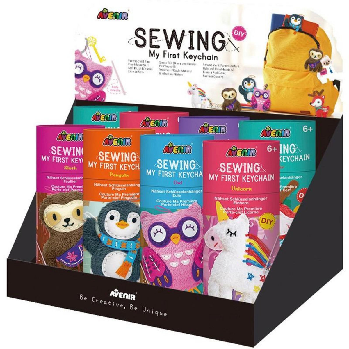 Dam COUTURE PORTE CLES ASSORTIMENT PRE8 DAM DAM7337062