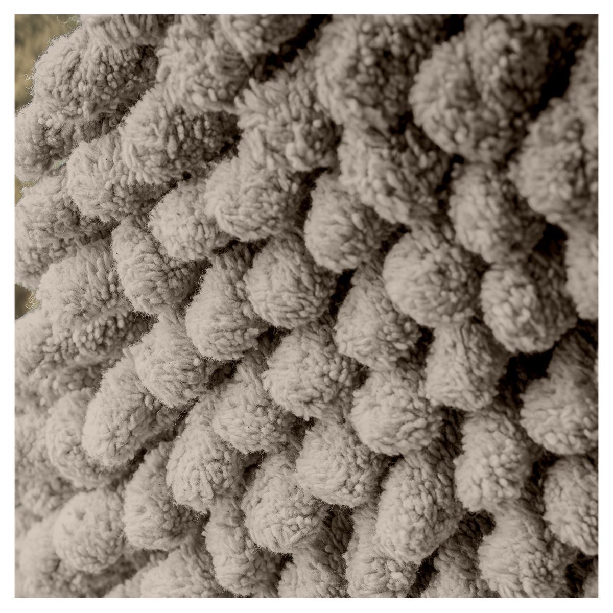 TODAY Tapis de bain uni en coton BUBBLE