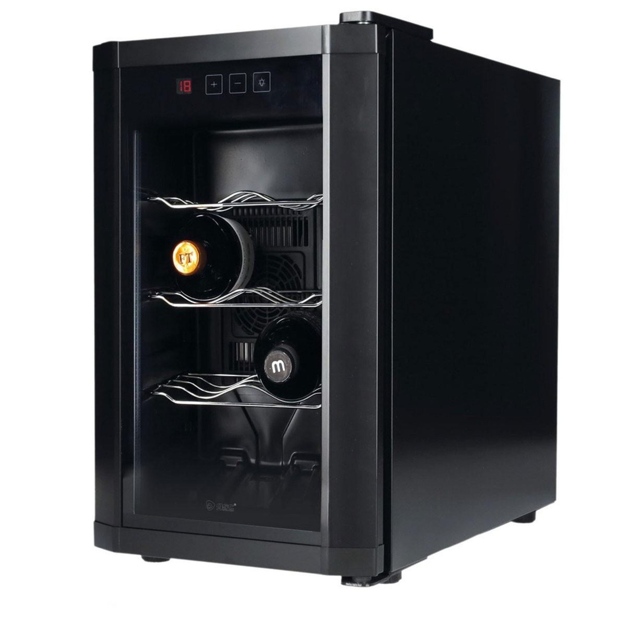 GSC EVOLUTION Cave à vin de service 8 bouteilles double vitrage ecran led tactile - petite cave à vin gsc
