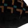 Voir la diapositive 2 : ATMOSPHERA Coussin Déco Jacquard  The Palm Resort  38x58cm Noir