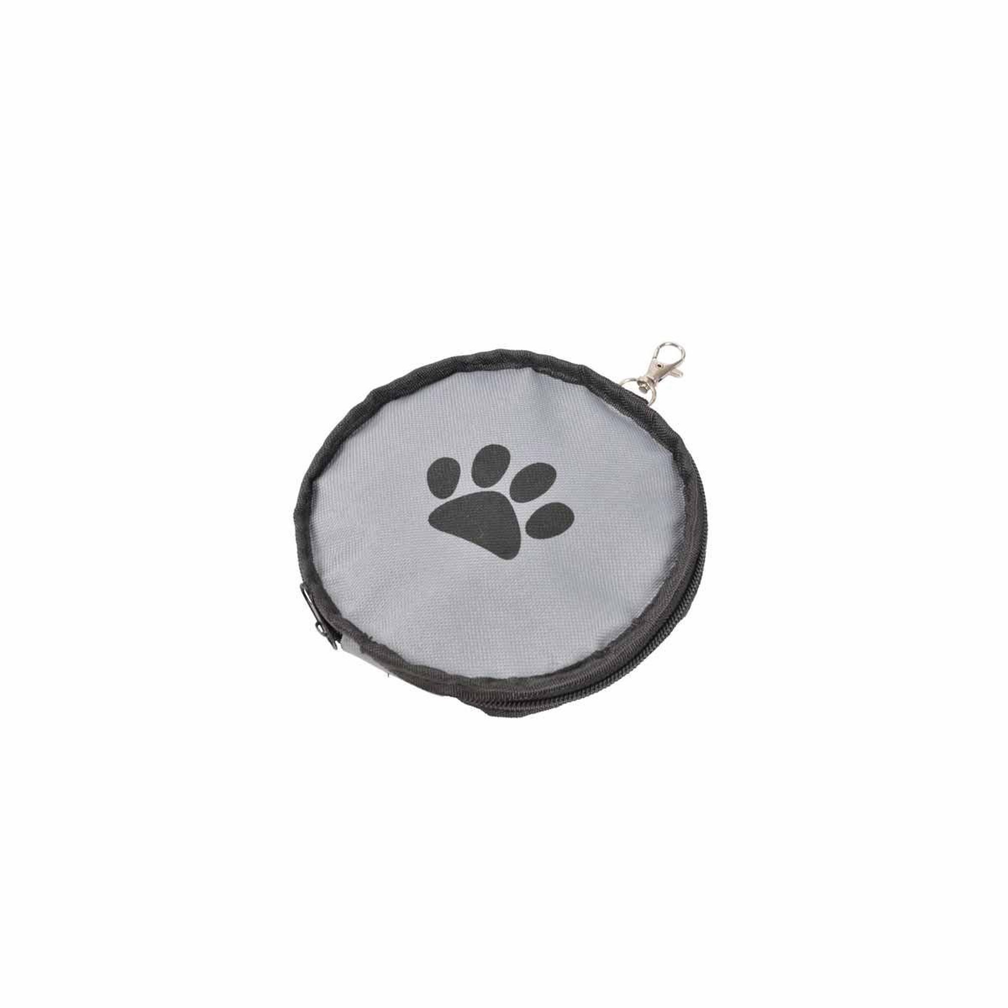 Voir la diapositive 2 : HOMEA Lot de 2 gamelles chien & chat  voyage  14cm gris