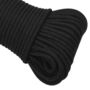 Voir la diapositive 4 : VIDAXL Corde de bateau Noir complet 3 mm 100 m Polypropylene