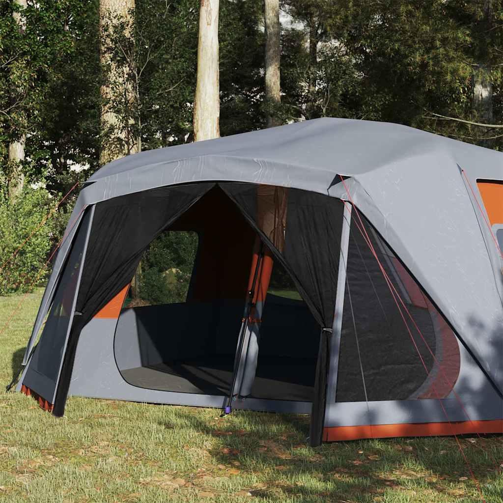 Voir la diapositive 4 : VIDAXL Tente familiale 10 personnes liberation rapide impermeable