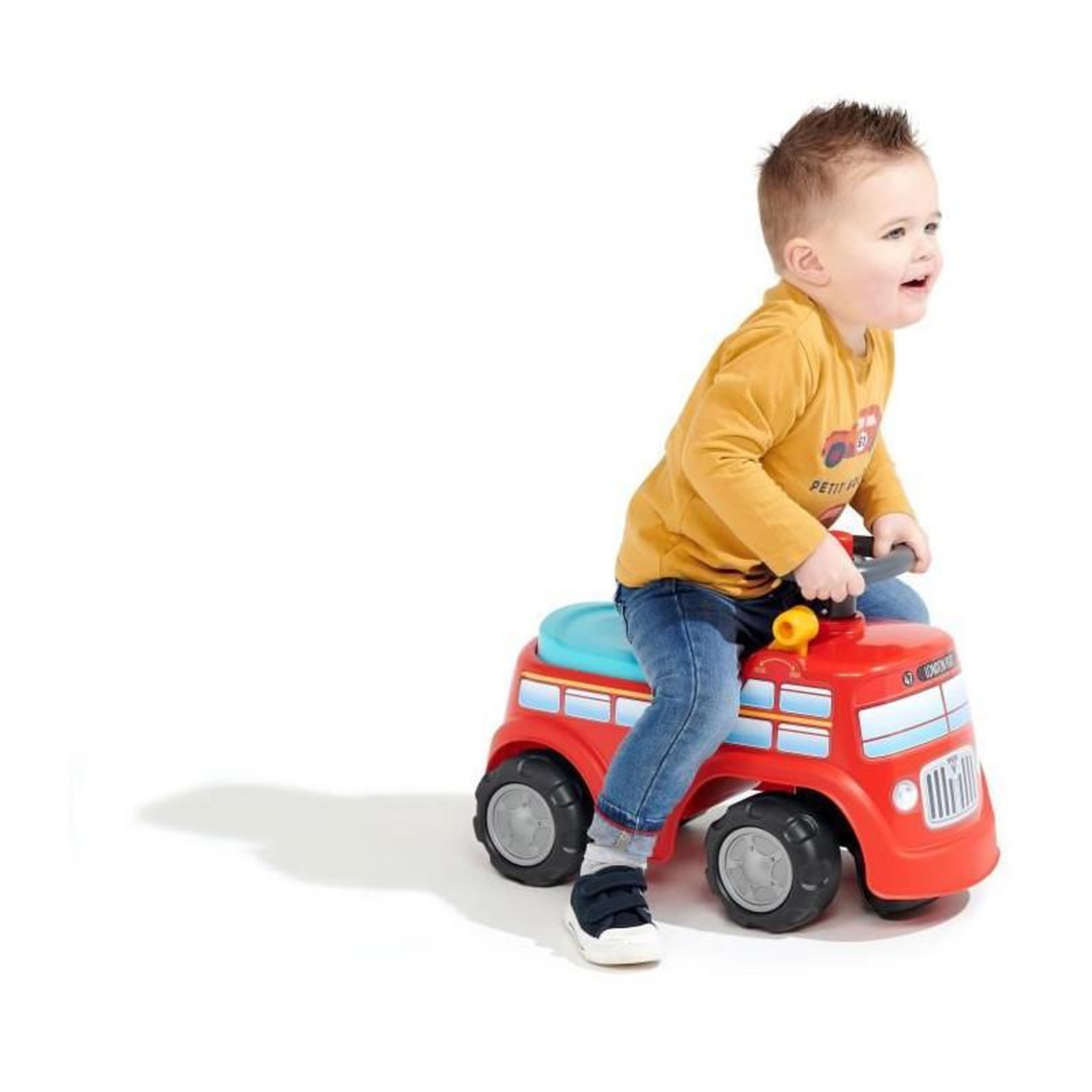 Voir la diapositive 5 : FALK Porteur enfant Bus Londonien 1 à 3 ans - Falk