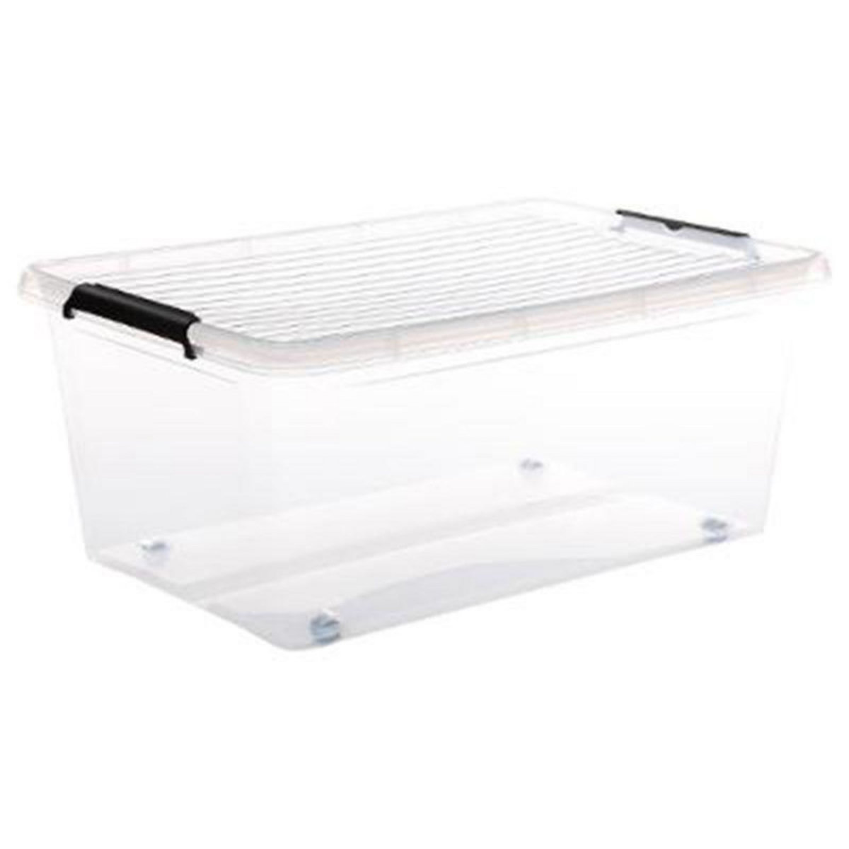  Boîte de Rangement à Clip  N Box  40L Transparent