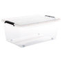 Voir la diapositive 1 :  Boîte de Rangement à Clip  N Box  40L Transparent