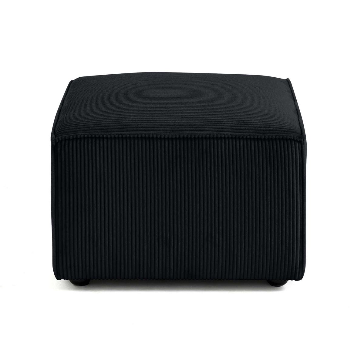 LISA DESIGN Arty - pouf d'appoint - en velours côtelé