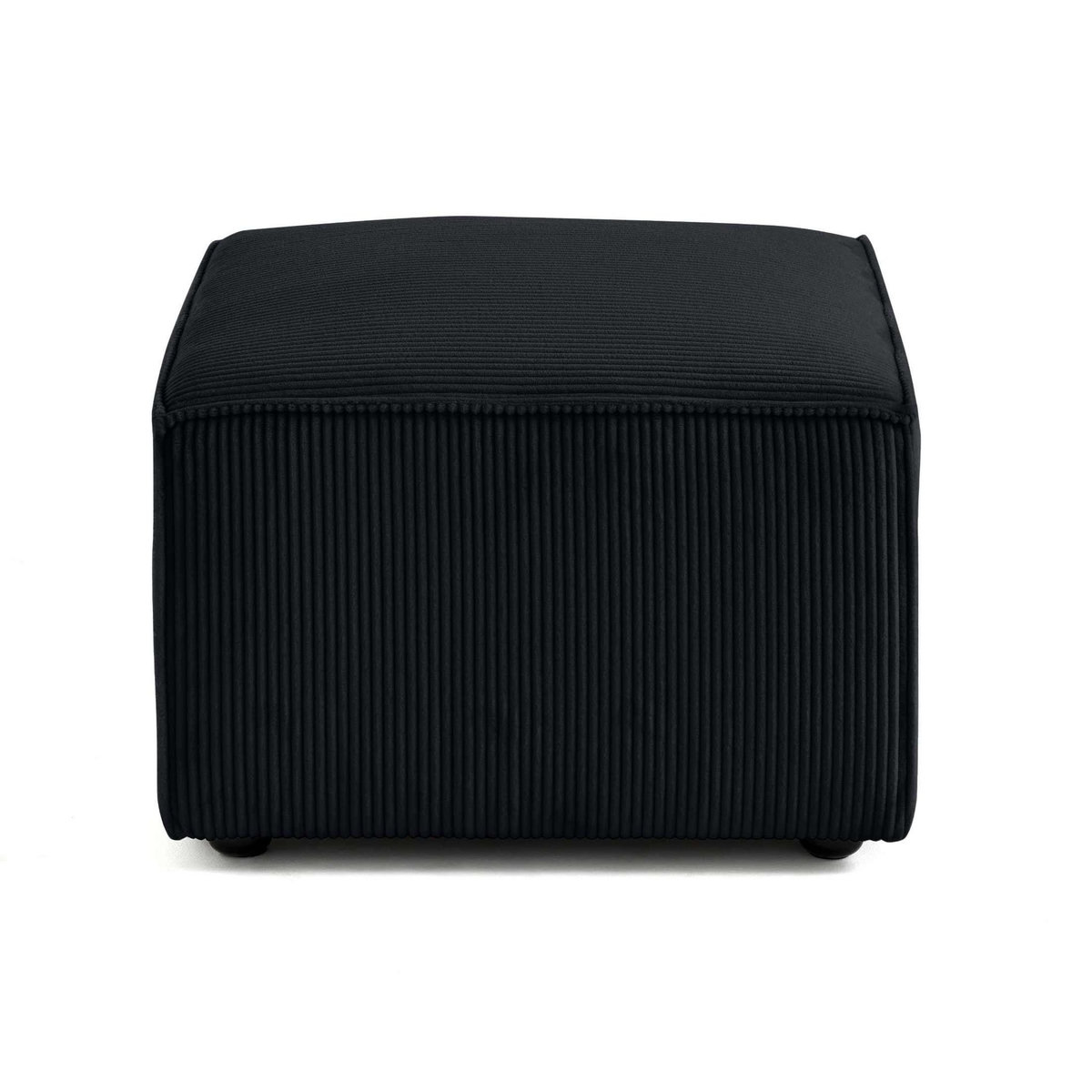 LISA DESIGN Arty - pouf d'appoint - en velours côtelé