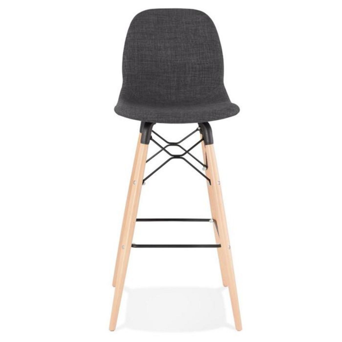 Paris Prix Tabouret de Bar Scandinave  Jelena  111cm Gris Foncé