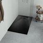 Voir la diapositive 1 : VIDAXL Bac de douche SMC Noir 90 x 80 cm