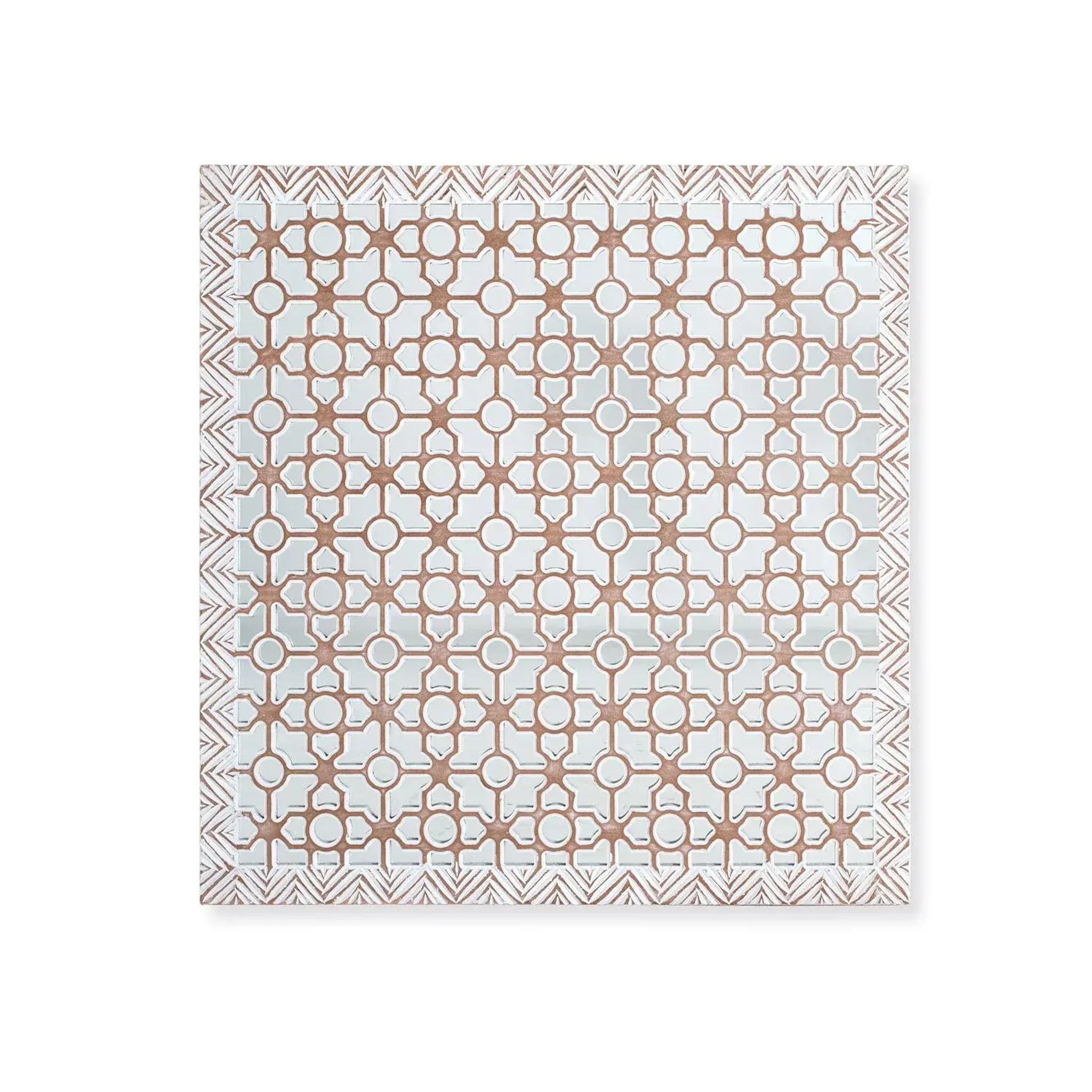 GINER Y COLOMER SL Tête de lit en mdf 120 cm style ethnique géométrique