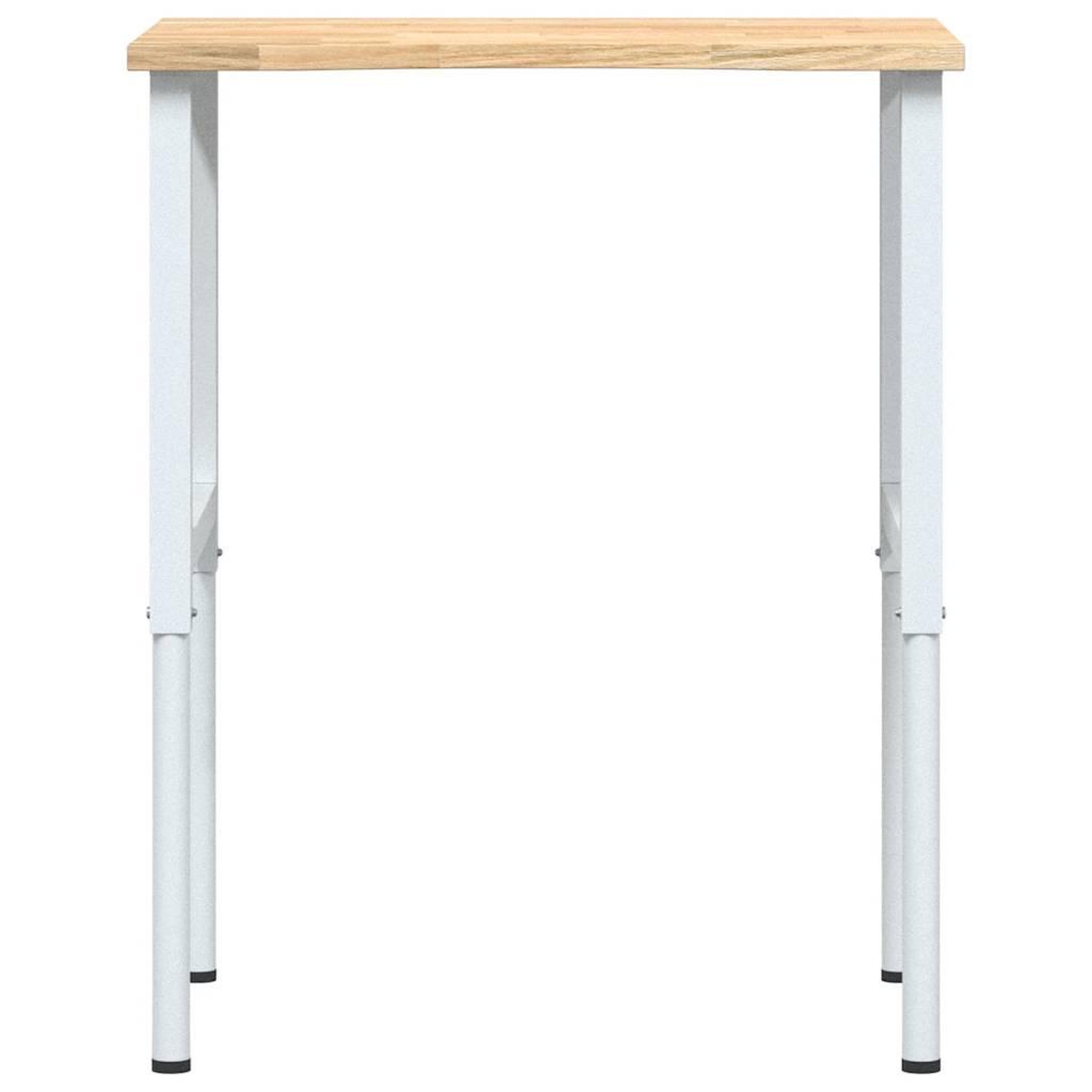 Voir la diapositive 4 : VIDAXL Etabli 80x60x(71,5-98) cm bois de chene massif