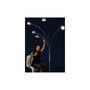 Voir la diapositive 2 : Paris Prix Lampadaire Design  Five  200cm Chrome