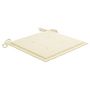 Voir la diapositive 5 : VIDAXL Chaises a manger d'exterieur lot de 4 et coussins Acacia massif