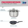 Voir la diapositive 2 : ELO Ensemble de 1 Poêle de cuisson 20 cm et 1 faitout 24 cm Elo Prima Brillant