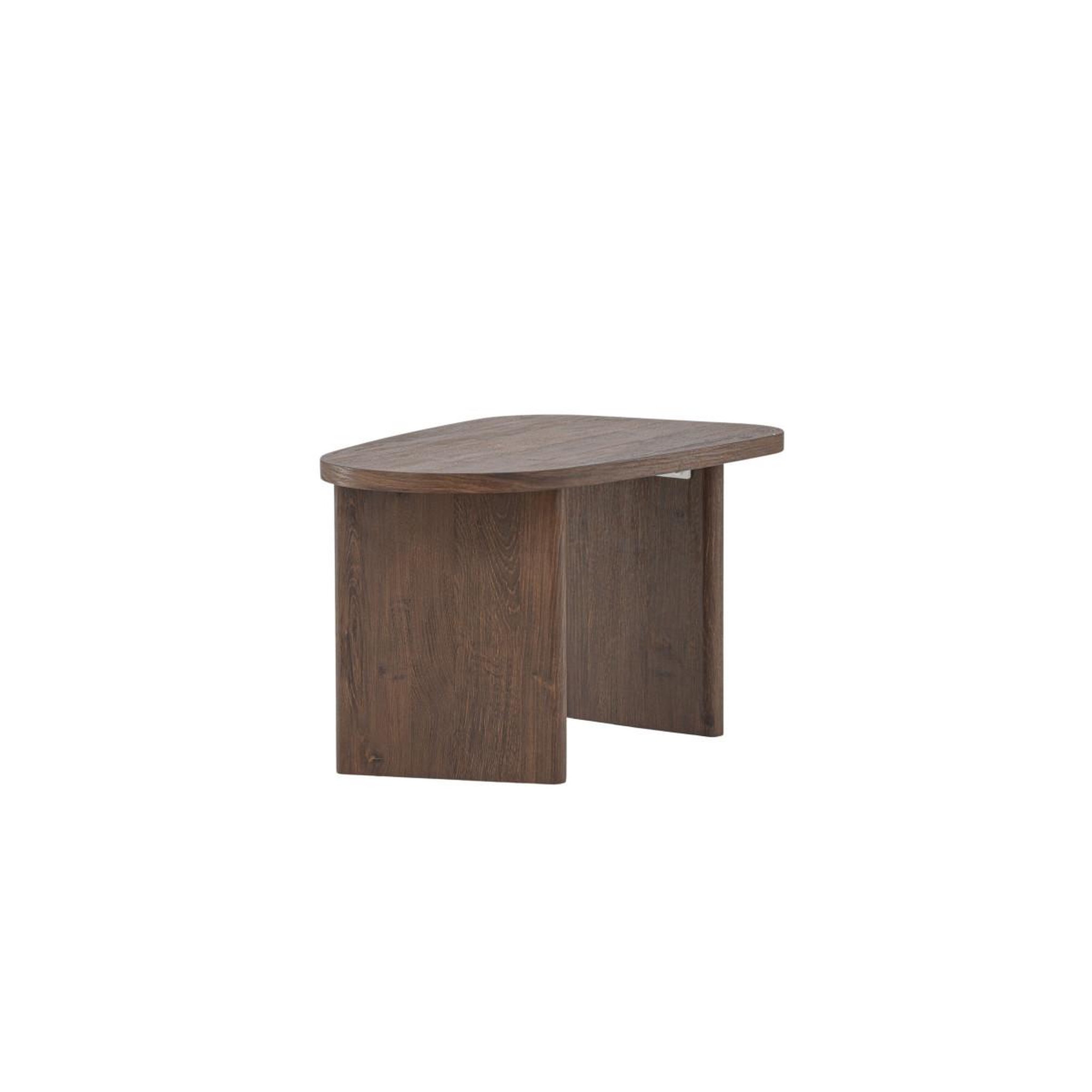 Voir la diapositive 5 : Paris Prix Table d'appoint design  gronvik  70cm marron