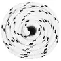 VIDAXL Corde de travail Blanc 16 mm 100 m Polyester