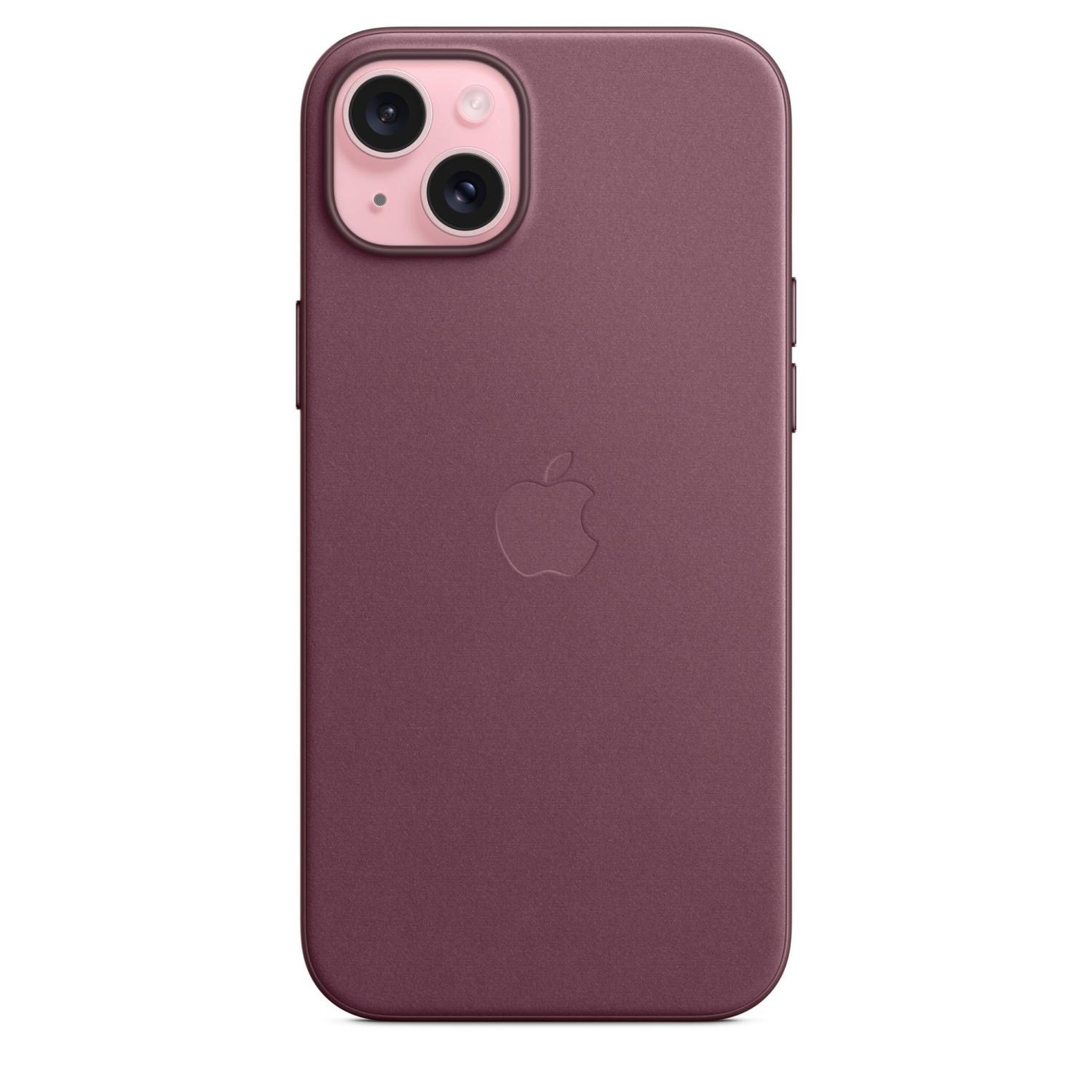Voir la diapositive 3 : APPLE Coque en tissage fin avec MagSafe pour iPhone 15 Plus Mûre