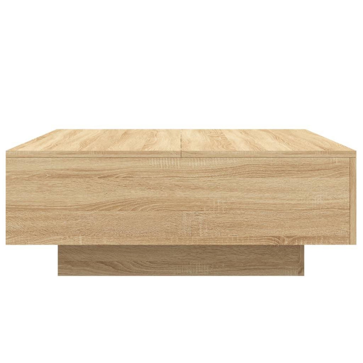 VIDAXL Table basse chene sonoma 80x80x31 cm bois d'ingenierie