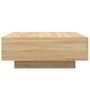 Voir la diapositive 5 : VIDAXL Table basse chene sonoma 80x80x31 cm bois d'ingenierie