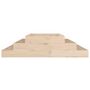 Voir la diapositive 4 : VIDAXL Jardiniere 110x110x27 cm Bois massif de pin