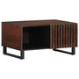 Voir la diapositive 1 : VIDAXL Table basse marron 80x51x40 cm bois de massif manguier