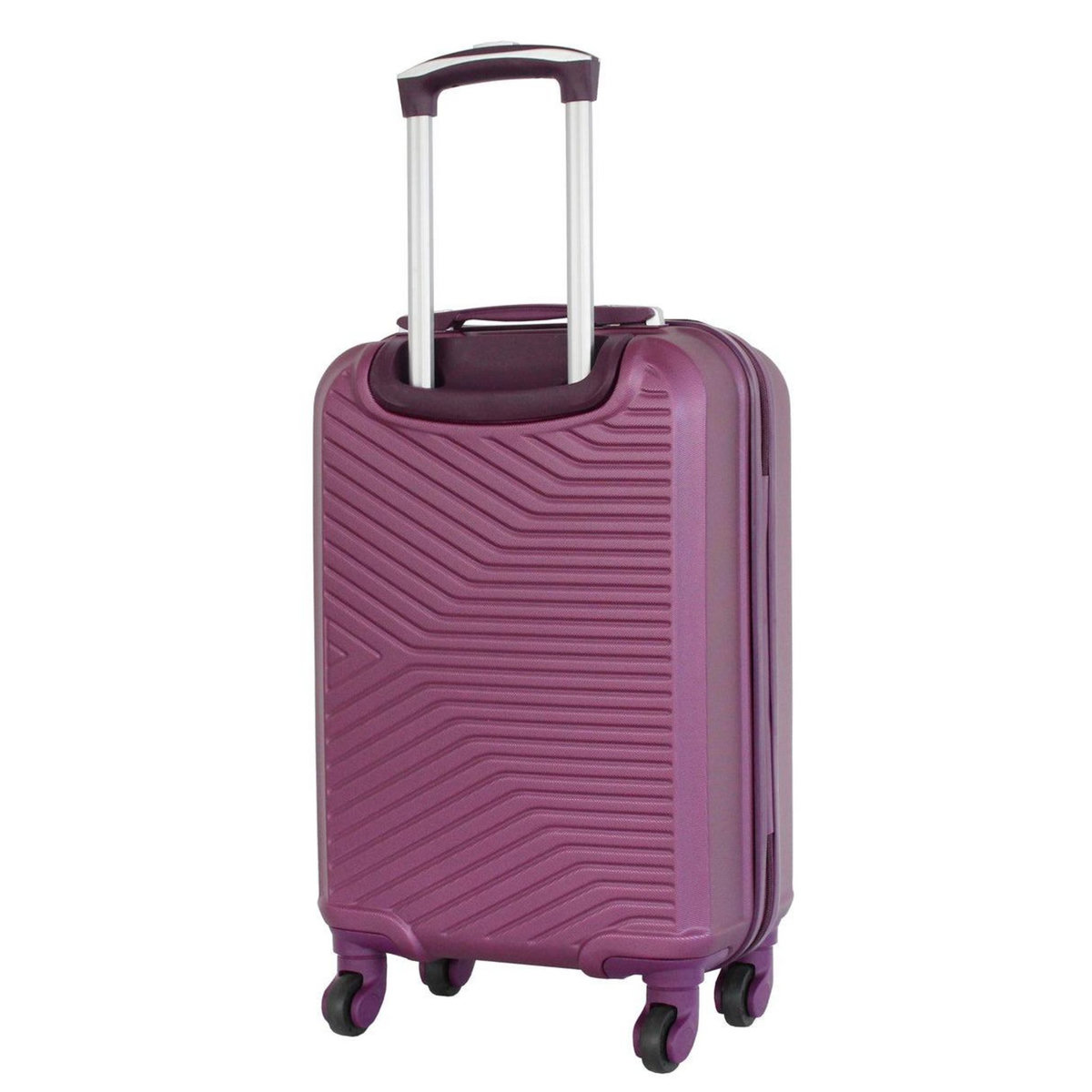 Alistair Valise cabine Alistair - Collection Iron - 4 roues - ABS ultra résistant - Noir