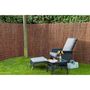 Voir la diapositive 3 : NATURE Nature Paravent de jardin Saule 1,5 x 3 m 10 mm d'epaisseur