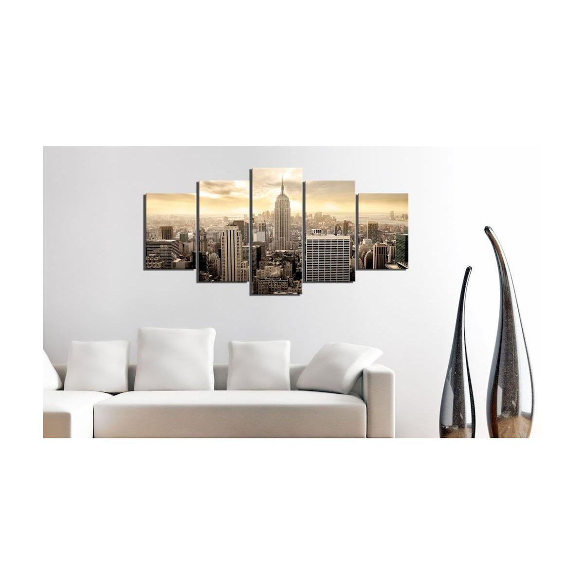 Paris Prix Tableau Imprimé  New York & Lever de Soleil