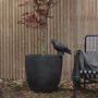 Voir la diapositive 4 : CAPI Capi Jardiniere Urban Smooth 35x34 cm noir KBL932