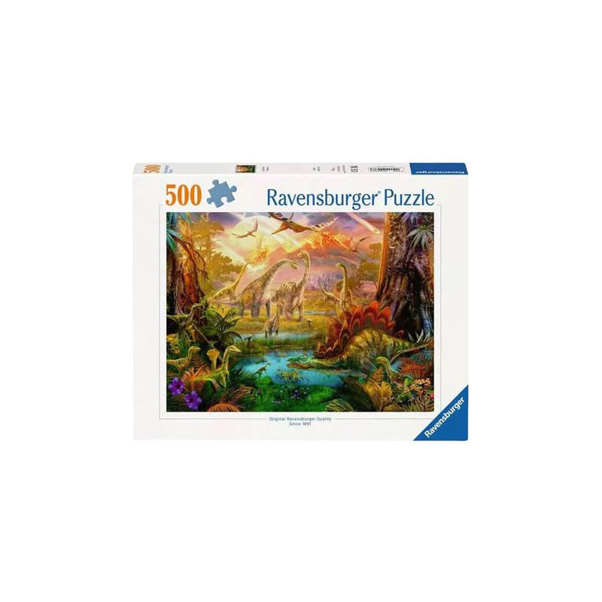 RAVENSBURGER Ravensburger - Jigsaw puzzle Land of the Dinosaurs, 500 pcs. 120002383
