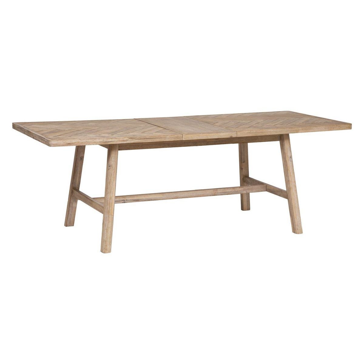 ATMOSPHERA Table à manger extensible Aeris en bois pour 6 à 8 personnes - Marron