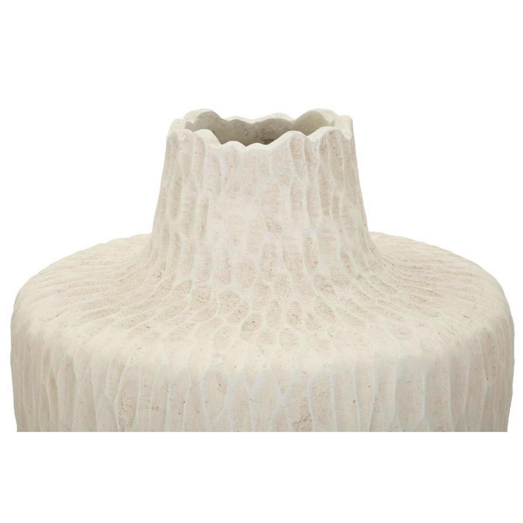 Voir la diapositive 3 : Paris Prix Vase design  shade  57cm crème