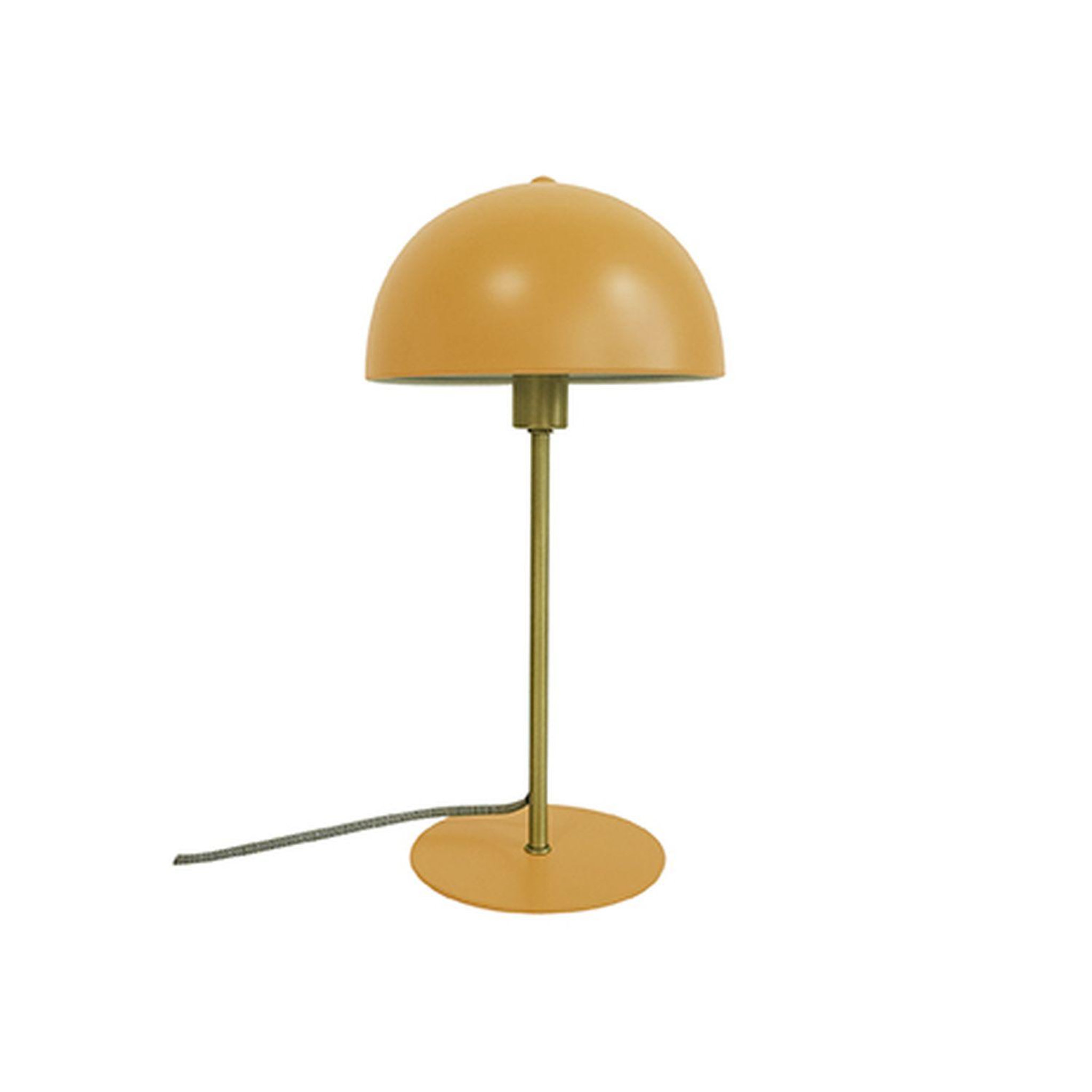 Leitmotiv Lampe à poser design métal bonnet