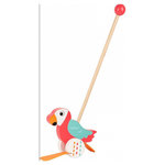 SMALLFOOT Perroquet en bois a pousser - Lori