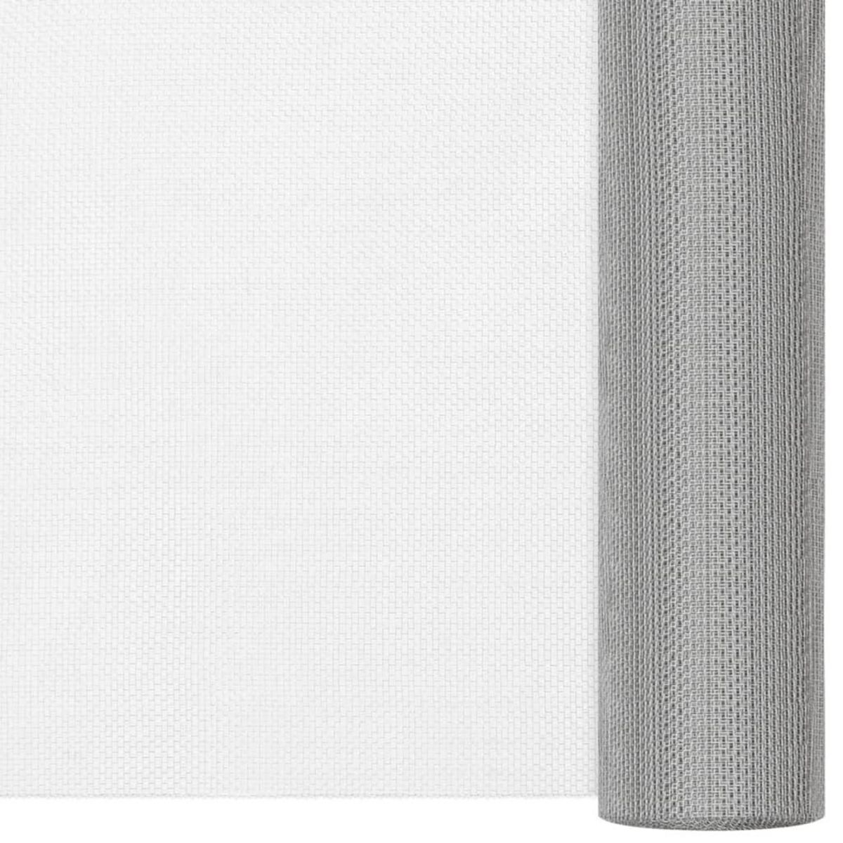 VIDAXL Ecran en treillis Acier inoxydable 60x500 cm Argente