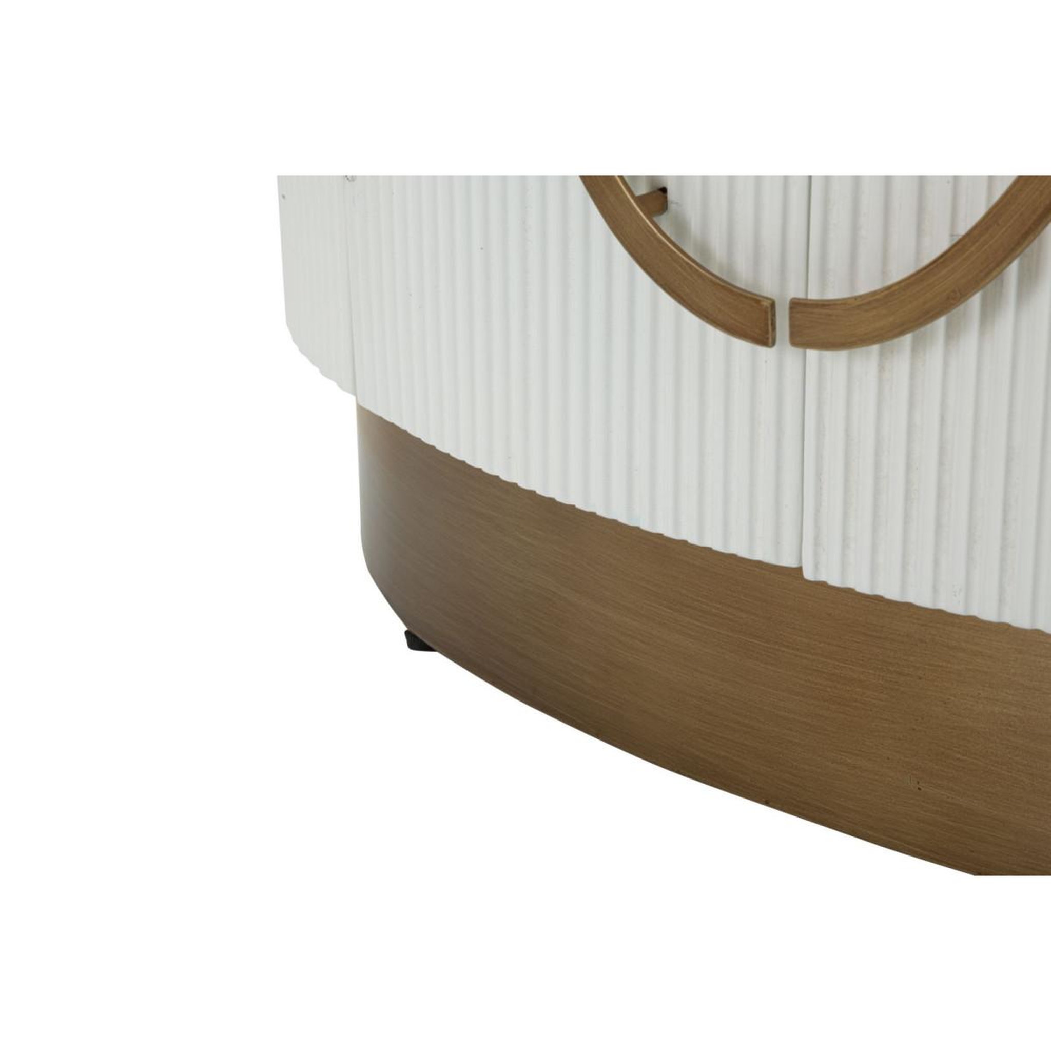 Voir la diapositive 6 : Paris Prix Buffet 2 portes en bois  tolosa  79cm blanc & naturel