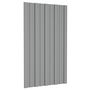 Voir la diapositive 3 : VIDAXL Panneaux de toiture 36 pcs Acier galvanise Gris 80x45 cm
