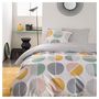 Voir la diapositive 1 : TODAY Parure housse de couette en coton 57 fils LUNA