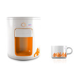 Harper Harper - Ud888 Orange - Machine à Expresso - Compact - 1000w - Réservoir 0,3l - 2 Filtres