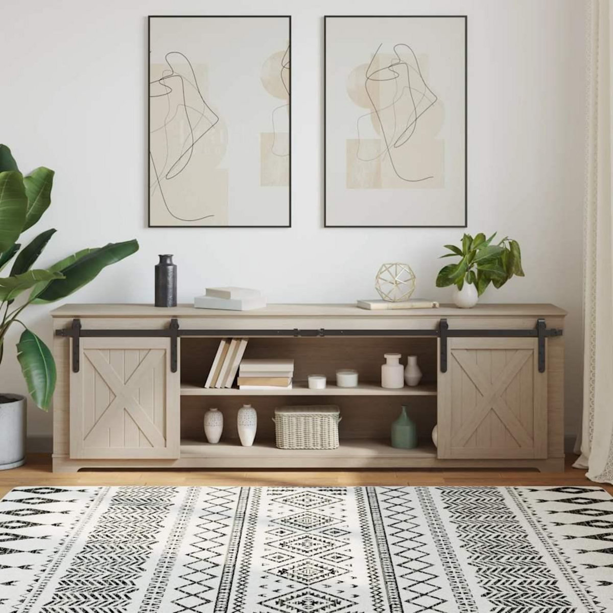 VIDAXL Kit de porte d'armoire coulissante 200 cm acier au carbone