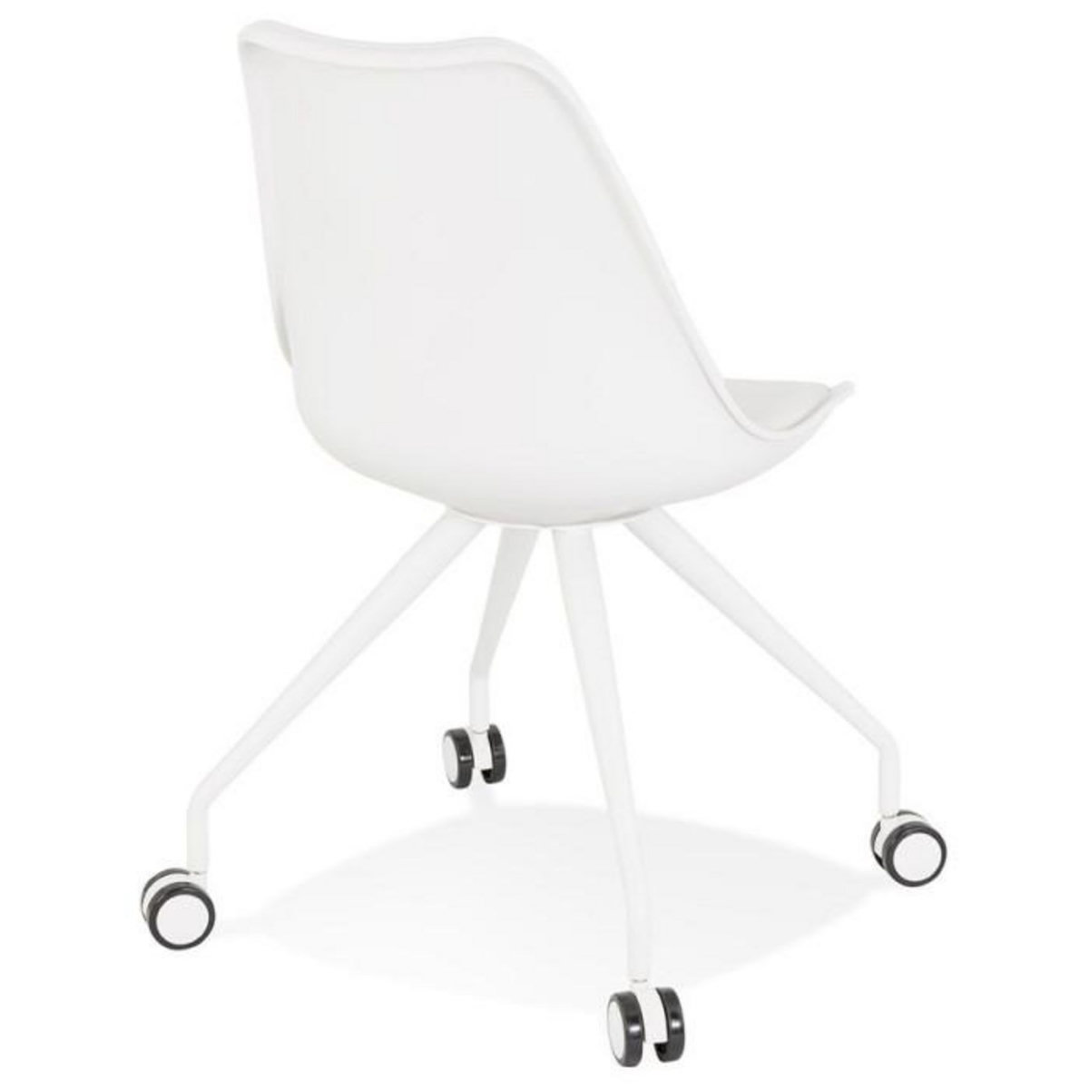 Paris Prix Chaise de Bureau Design  Laxina  92cm Blanc