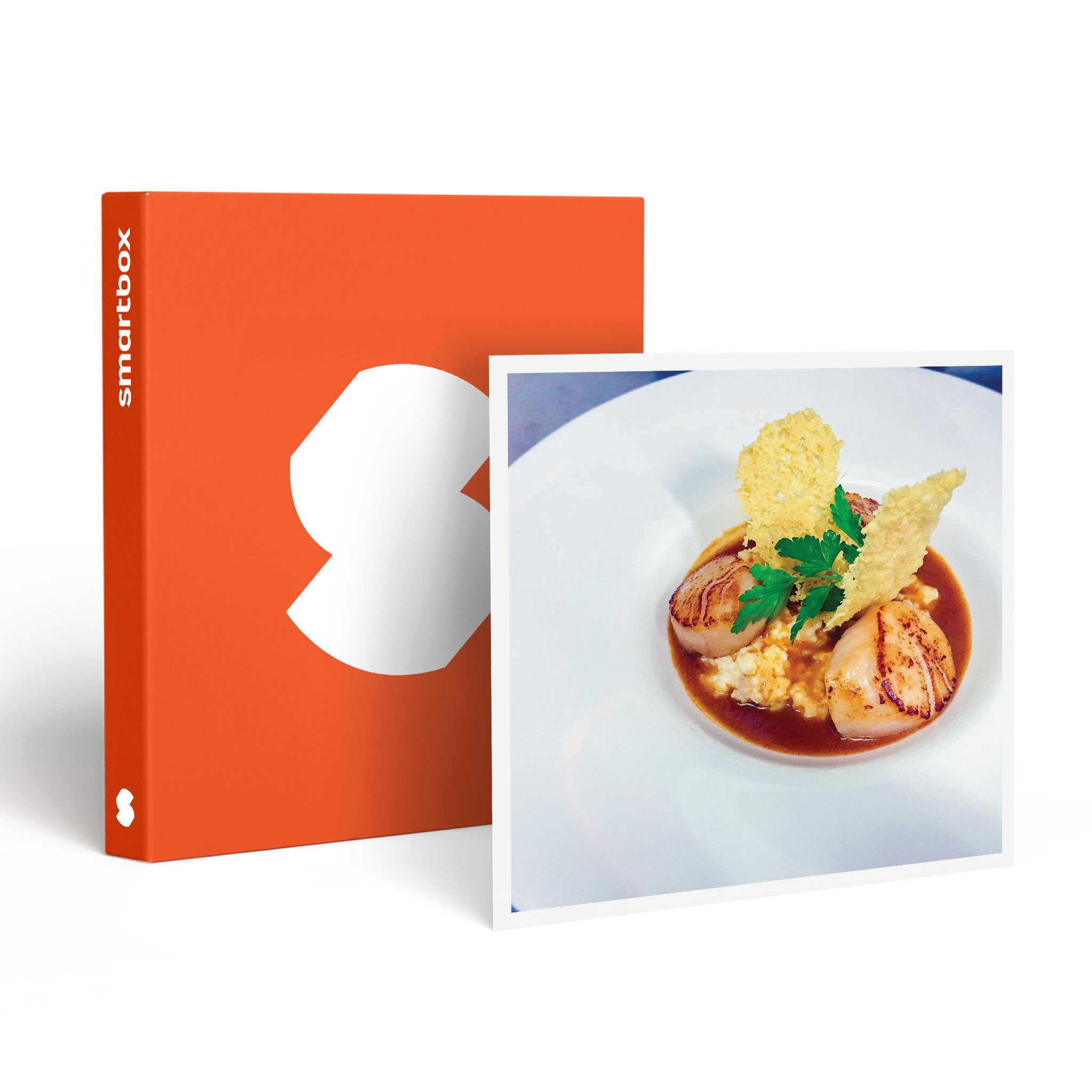 Smartbox Prestation de 4h par un chef cuisinier d'un menu gourmet à domicile pour 2 - coffret cadeau gastronomie