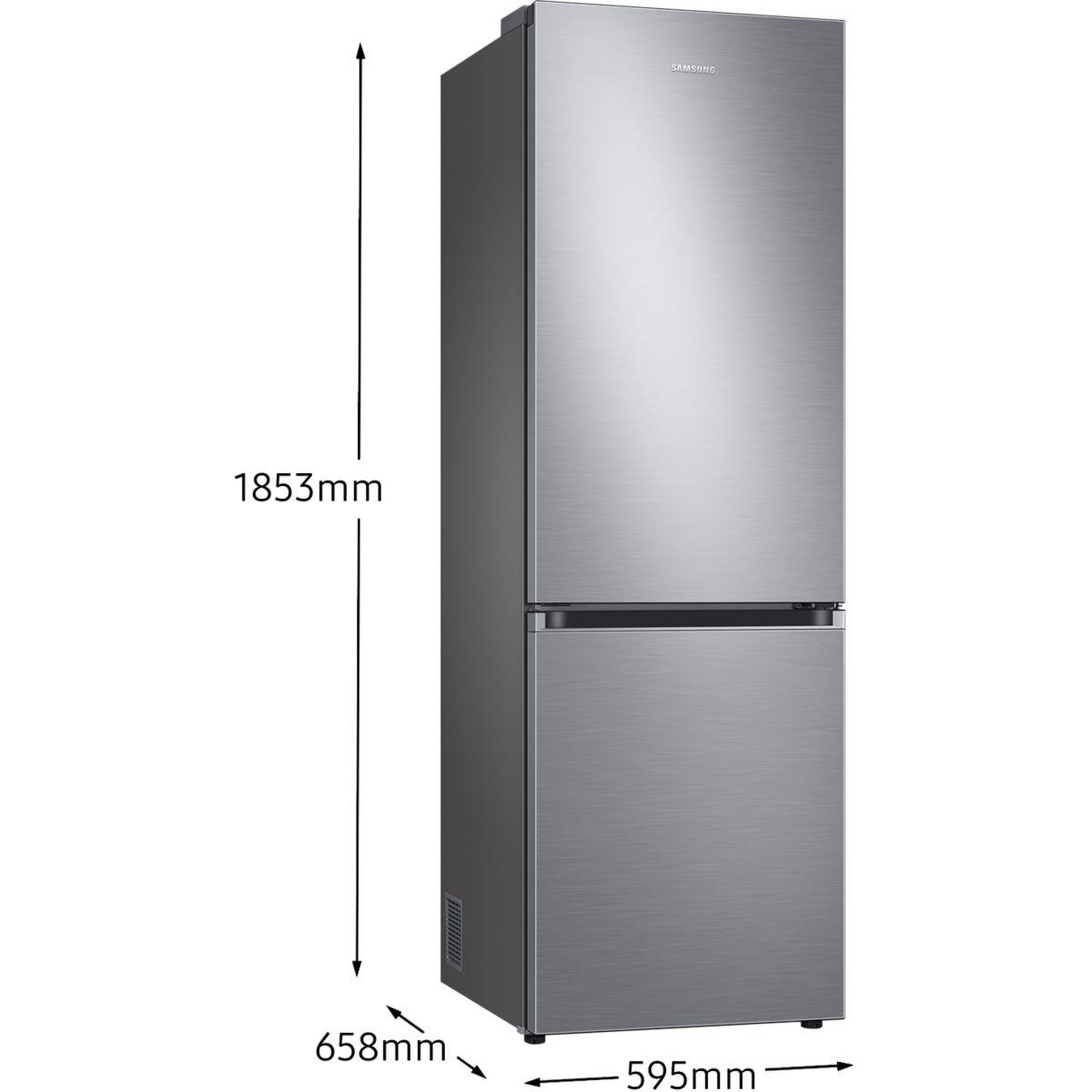 Voir la diapositive 5 : Samsung Réfrigérateur combiné RB34C605CS9