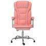 Voir la diapositive 3 : VIDAXL Fauteuil inclinable de bureau Rose Similicuir